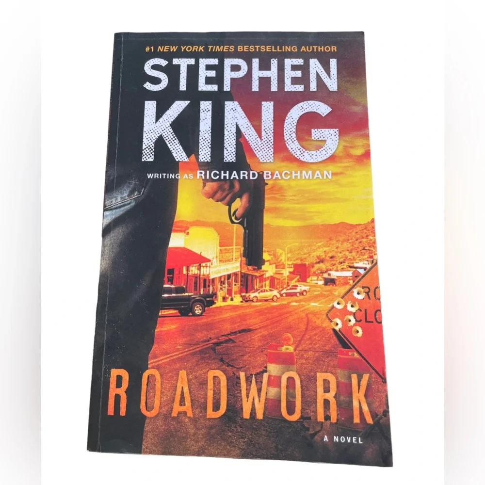 Roadwork Stephen King writing as Richard Bachman Soft Cover Book Novel